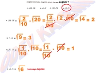 Kareköklü Sayılarda Bölme İşlemi Nasıl Yapılır? Kareköklü Sayılarda Bölme İşlemi Nasıl Yapılır?