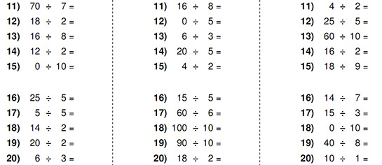 Bölme İşlemleri Alıştırmaları ve Testleri