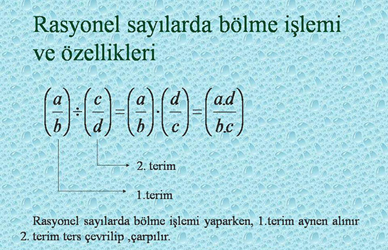 Rasyonel Sayılarda Bölme Problemleri ve Örnekleri
